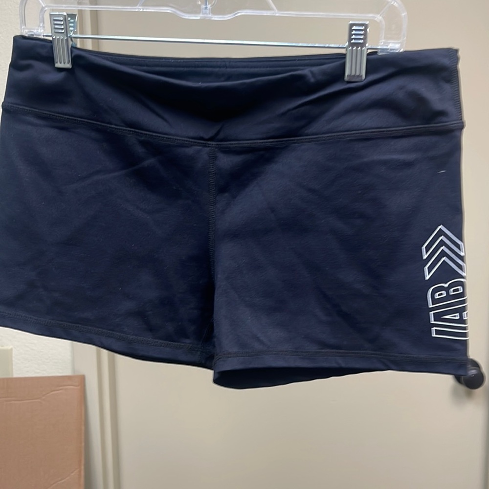 Womens black spandex shorts